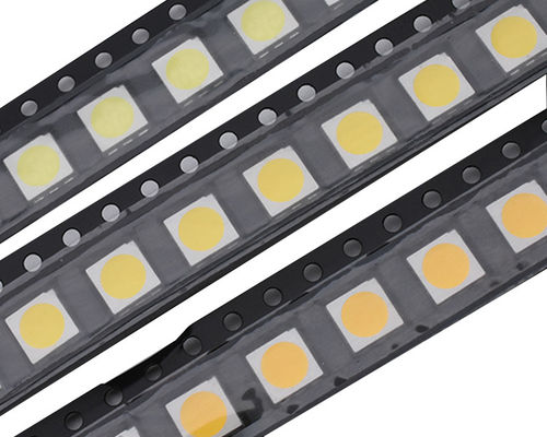 CRI 80 5050 SMD LED Chip Light 0.2W بارد أبيض دافئ أبيض لضوء الشريط