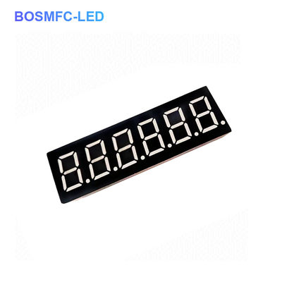 0.36 بوصة 7 قطعة شاشة LED 6 أرقام متعددة الوظائف 20mA