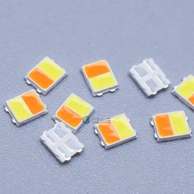 ثنائي لون مستقر 2835 SMD LED أحمر وأبيض 0.5W تبديد الحرارة