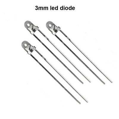 1050nm F3 ضوئي الأشعة تحت الحمراء البعيدة تبديد الحرارة ، كاشف انعكاس 3mm IR LED