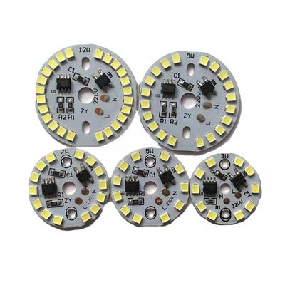 الضوء السفلي 2835 SMD LED ألومنيوم PCB ، رادار الحركة جهاز استشعار ED دائرة الدوائر الضوئية