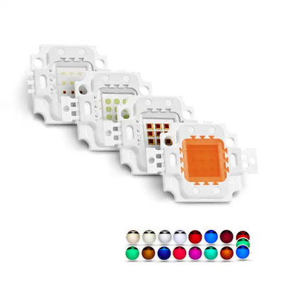 COB 10W داخلية LED النمو الضوء رقاقة بيضاء حمراء خضراء زرقاء صفراء كامل الطيف