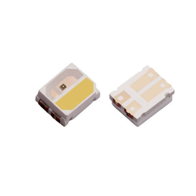 ثابت 0.2W 2835 SMD LED مزدوج اللون الأحمر والأبيض الدافئ CCT2700-3200K رقاقة LED مضادة للستاتيك