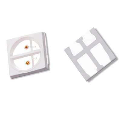 1W 3030 SMD LED ثنائي اللون الأحمر والأبيض ، 150mA