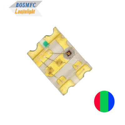 0805 RGB SMD 2012 رقاقة LED ثلاثية الألوان للإضاءة الديناميكية