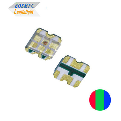 PLCC6 1615 LED ثلاثي الألوان 0.4mm T سمك 0603 RGB SMD LED لضوء الغسيل