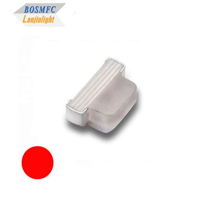 الرؤية الجانبية SMD LED 0603 اللون الأحمر سطوع عالي لمؤشر لوحة المفاتيح