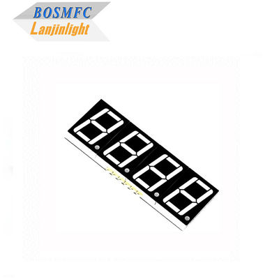 وجه أسود 4 رقم 7 قطعة LED عرض وحدة 0.56 بوصة العملية
