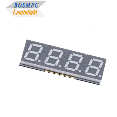 0.56 بوصة 7 قطعة LED SMD العرض 4 أرقام فوق رقيقة المنود المشترك