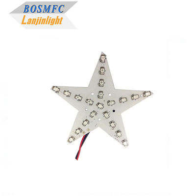 تخصيص بطاقة الدوائر LED متعددة الطبقات لـ (star PCB) ، FR4 بطاقة PCBA من الألومنيوم مع مصابيح LED