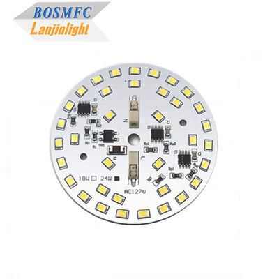 الضوء السفلي 2835 SMD LED ألومنيوم PCB ، رادار الحركة جهاز استشعار ED دائرة الدوائر الضوئية