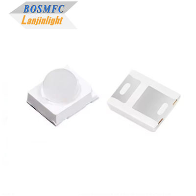 زاوية الرؤية الصغيرة 30 درجة 60 درجة 6000mcd الأزرق 2835 SMD LED مع عدسة قبة لعلامات المرور LED