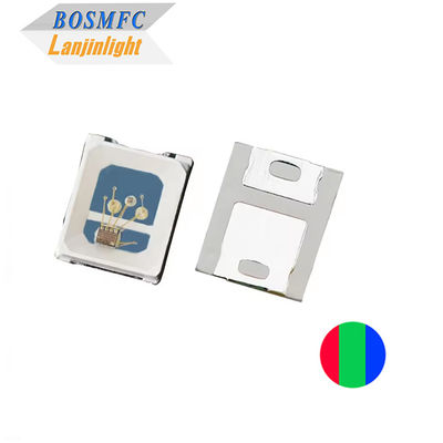 ضوء لامع سريع مدمج في IC 2835 RGB SMD LED ضوء لامع بطيء ملون بالكامل للسيارات مصباح