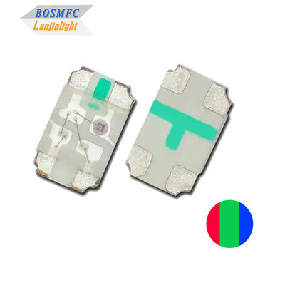 0805 RGB SMD عمر خدمة طويل 2012 رقاقة LED ثلاثية الألوان للمؤشر