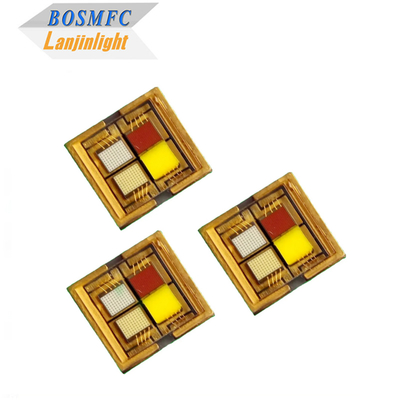 طاقة عالية كاملة لون RGBW 6065 4 في 1 ملونة السيراميك SMD LED شريحة الحبة الديود للضوء المسرحي