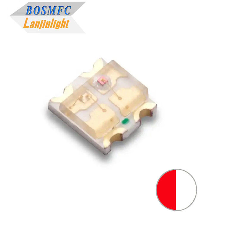 1615 متعدد الأغراض ثنائي اللون SMD LED 0603 ضوء أحمر وأبيض