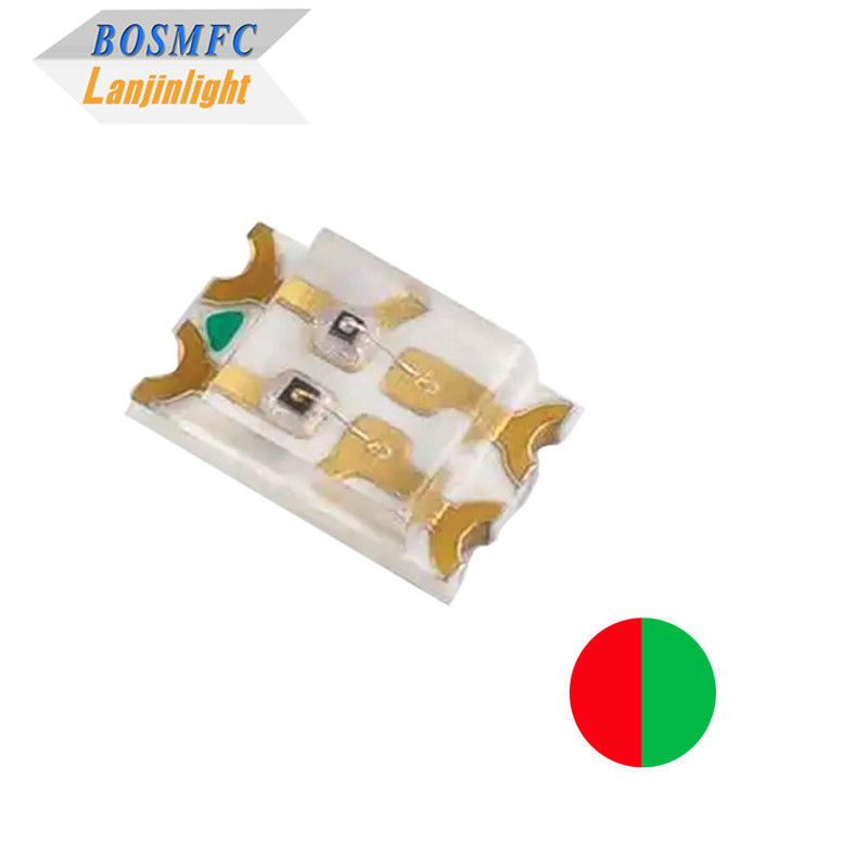 20mA Multiscene Bi Color LED SMD 0805 أحمر وأخضر ، متعدد الوظائف 2012 LED Chip diode