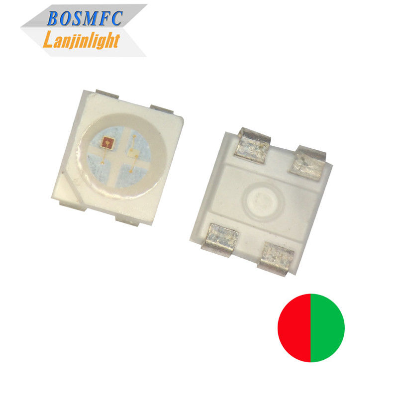 RoHS 20mA LED ثنائي اللون SMD 3528 ضوء أحمر وأخضر لأشرطة LED