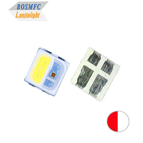 2w ثنائي اللون SMD LED 3030 الأحمر والأبيض اللون CCT 3000K 6000K للضوء