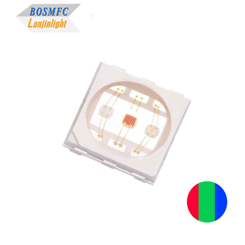 1.5W 3030 RGB LED 3w رقاقة LED ملونة كاملة لأضواء المسرح الخارجية