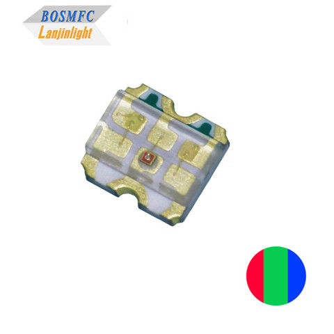 PLCC6 1615 LED ثلاثي الألوان 0.4mm T سمك 0603 RGB SMD LED لضوء الغسيل