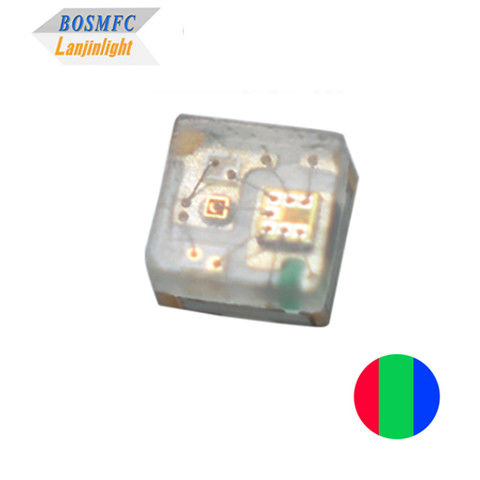 رقاقة LED RGB IC المصغرة القابلة للاتصال مدمجة في 1010 Rgb SMD Led For Led Screen عرض LED ملون كامل