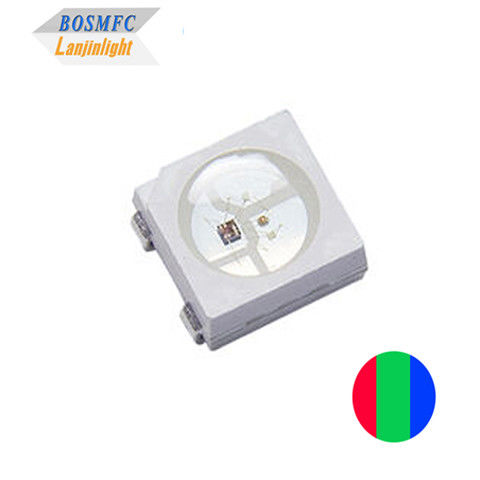 3.5V-5.5V 5050 RGB LED مع WS2812B IC متعدد الألوان دائمة SK6812