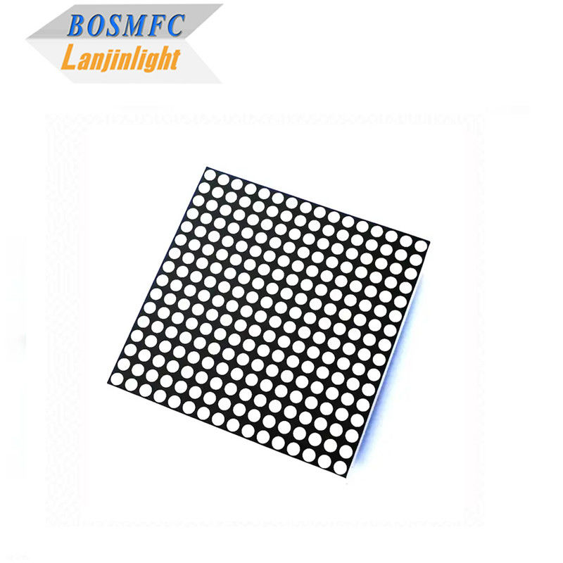 64x64mm 7 قطعة عرض LED 16x16 نقطة مصفوفة الضوء الأزرق لعرض المصعد