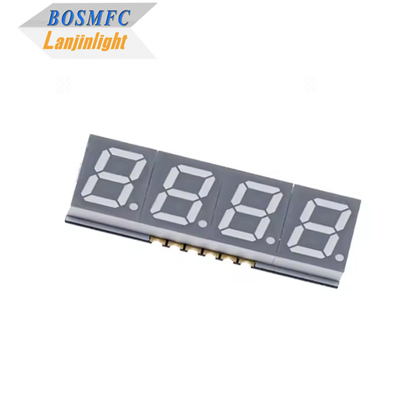 0.56 بوصة 7 قطعة LED SMD العرض 4 أرقام فوق رقيقة المنود المشترك