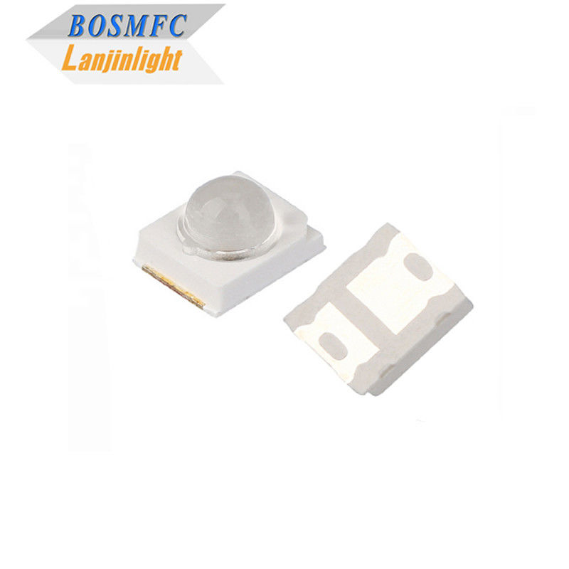 2835 رقاقة LED IR 850nm مع زاوية 30 درجة 60 درجة العدسة للكاميرا