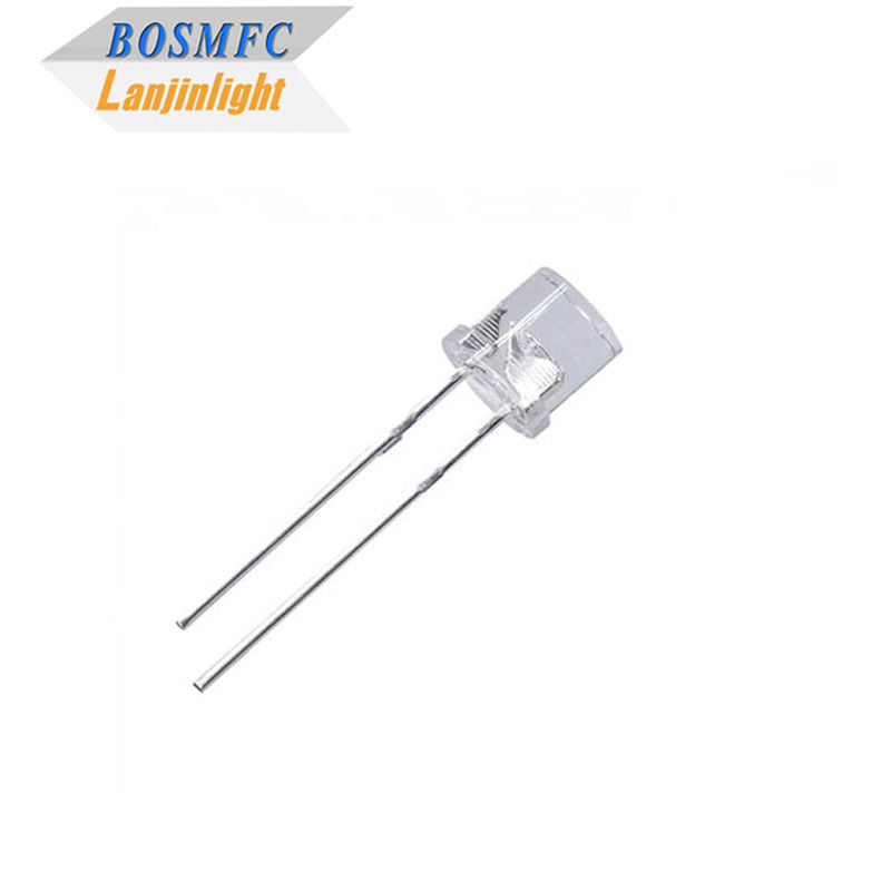 رقاقة LED مشعة ضوئية من 5 ملم 940nm 850nm طول موجة لجهاز استشعار الدخان
