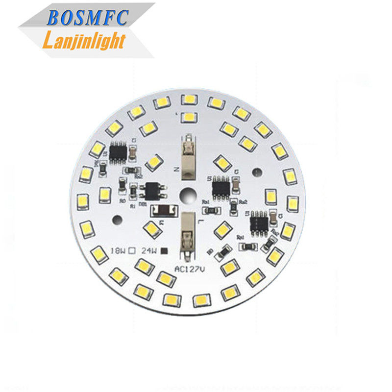 الضوء السفلي 2835 SMD LED ألومنيوم PCB ، رادار الحركة جهاز استشعار ED دائرة الدوائر الضوئية