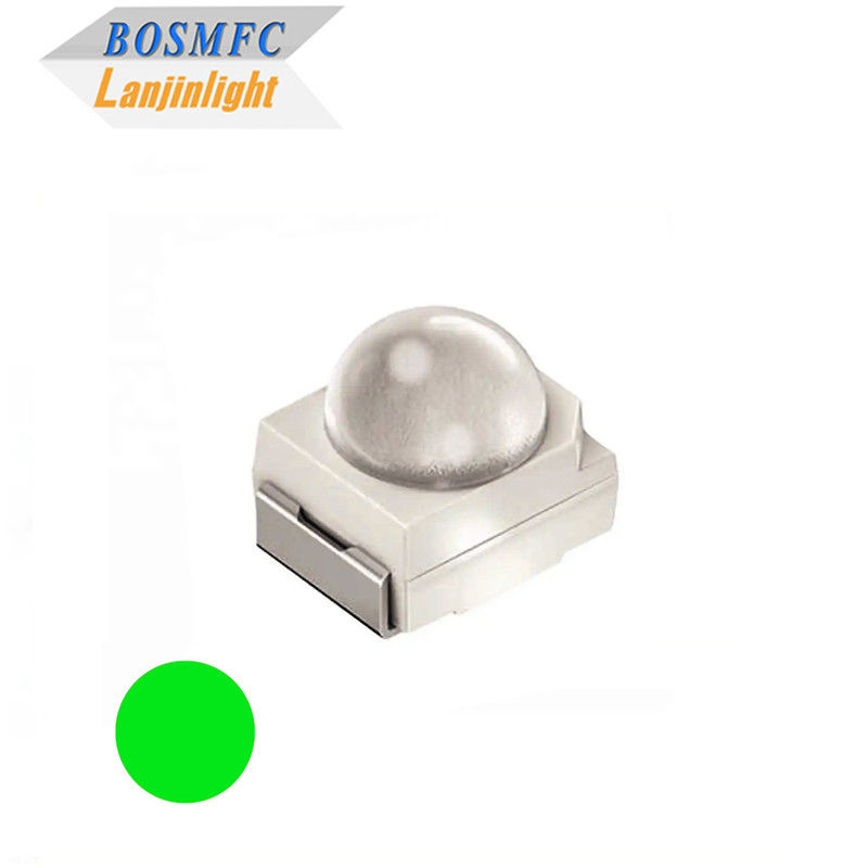 ضوء المرور 3528 SMD LED 60 درجة سطوع عالية الضوء الأخضر القبة العدسة لأضواء السيارة