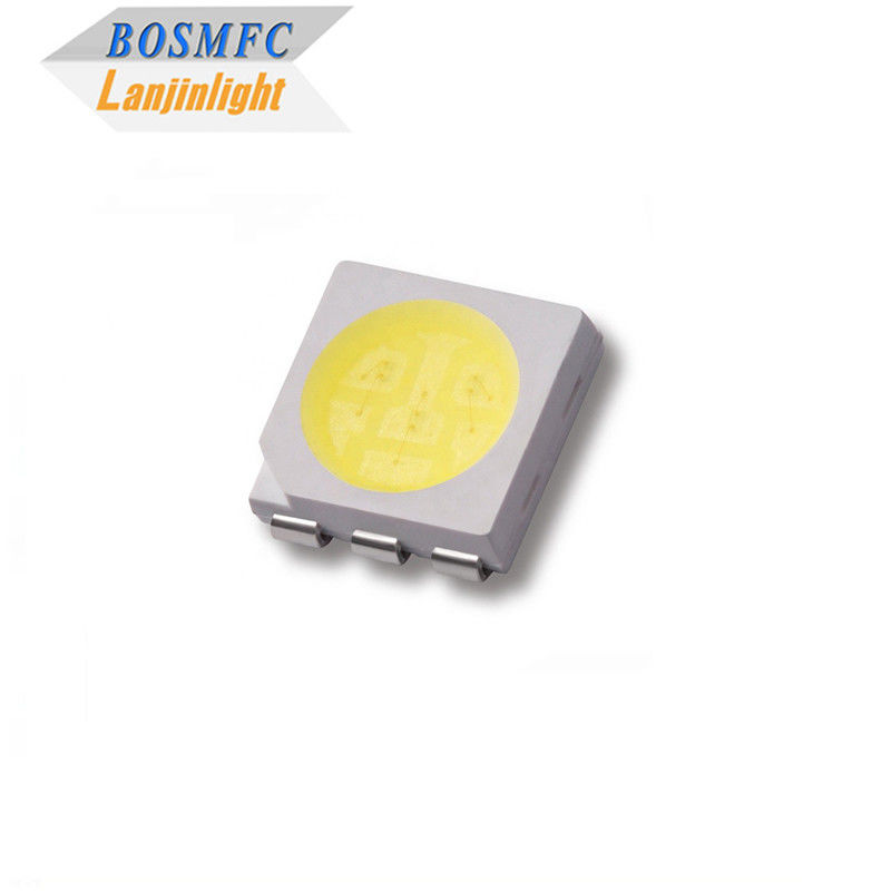 CRI 80 5050 SMD LED Chip Light 0.2W بارد أبيض دافئ أبيض لضوء الشريط