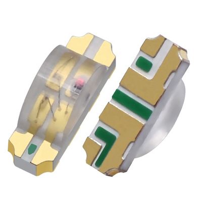 الرؤية الجانبية 1206 RGB SMD LED 1.5T 2.0T الزاوية اليمنى الضوء الجانبي 1204 Tri Color