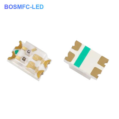 Anti Static Bi Color 0805 SMD LED Chip 2012 أحمر عميق 660nm & ضوء أصفر