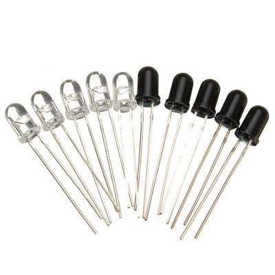 5 ملم رقاقة LED IR 850nm 890nm 940nm 980nm من خلال ثقب لعدل الحرارة