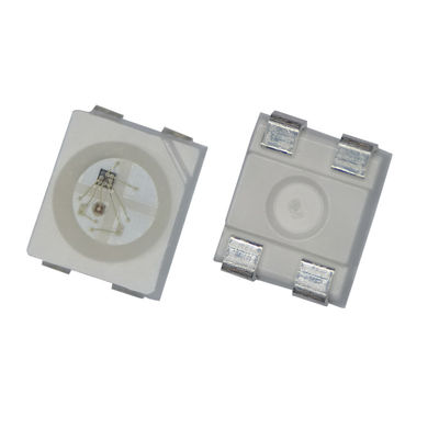 تشغيل IC 3528 SMD RGB LED 4 Pin Super Bright PLCC4 SMD LED متعدد الألوان للقطعة LED