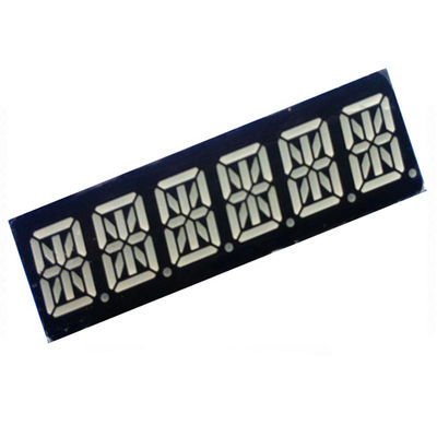 0.39 " 16 قطعة عرض LED 6 أرقام لون أحمر فائق 49x15x8mm