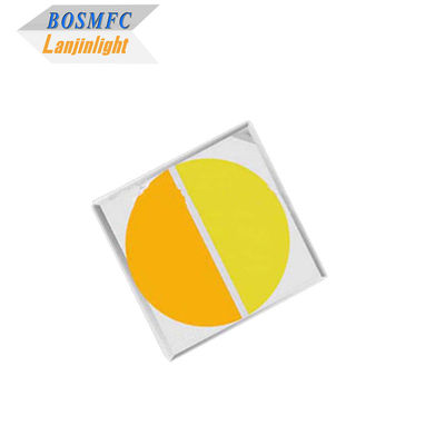 2W 3030 LED SMD ثنائي اللون 2 في 1 أبيض دافئ وبيض بارد لون تبديد الحرارة