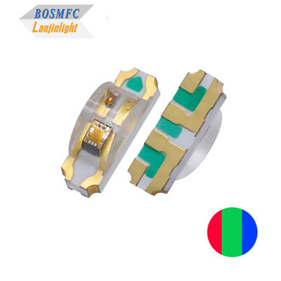 عرض جانبي 1206 متعدد الألوان SMD LED للمكبرات الصوتية الإضاءة RGB 1204 LED رقاقة مع IC الداخلية المضيئة الذاتية