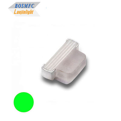 2.8V-3.4V عرض جانب SMD LED 0603 0602 أخضر 525nm للجهاز المحمول