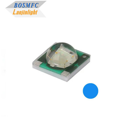 ضوء أزرق 3W LED عالي الطاقة 3535 SMD 700mA 1000mA مع دعامة سيراميكية