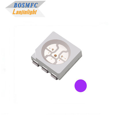 0.2W 5050 UV LED Chip 400nm 405nm متعددة الأغراض للضوء الشريطي