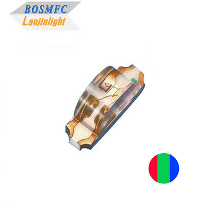 الرؤية الجانبية 1206 RGB SMD LED 1.5T 2.0T الزاوية اليمنى الضوء الجانبي 1204 Tri Color