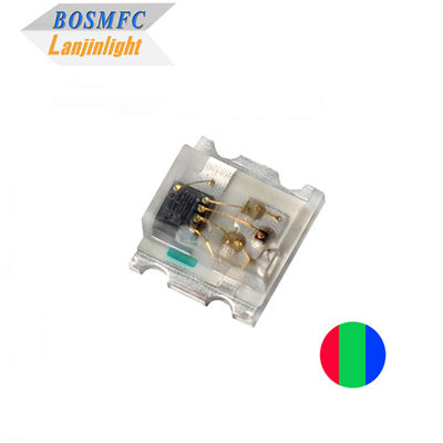 12mA 0807 RGB LED مدمج في IC 5v مضاد للستاتيك 0805 SMD متعدد الألوان LED