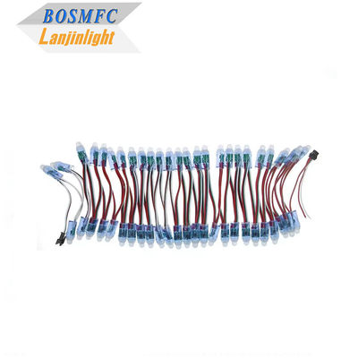 RGB Full Color Pixel Waterproof WS2811 بكسلات رقمية قابلة للتوجيه LED Globe String Lights 12mm DC 5V