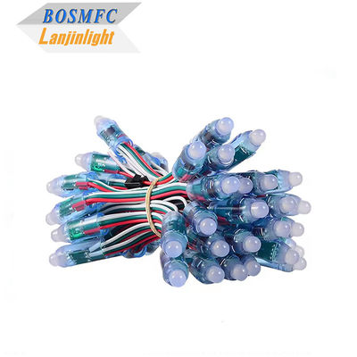 مصنع بيع بالجملة WS2811 Dream Color RGB IC 12V LED Pixel Sting Lights وحدات الإعلان شاشة LED Point Lights عيد الميلاد