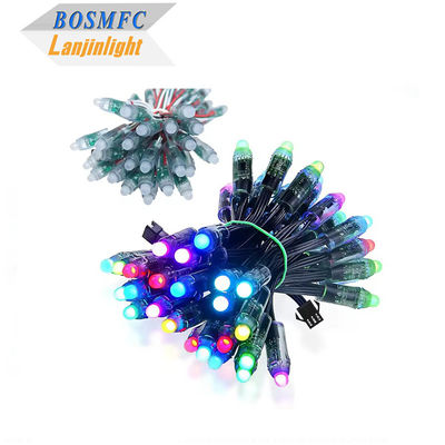 مصنع بيع بالجملة WS2811 Dream Color RGB IC 12V LED Pixel Sting Lights وحدات الإعلان شاشة LED Point Lights عيد الميلاد