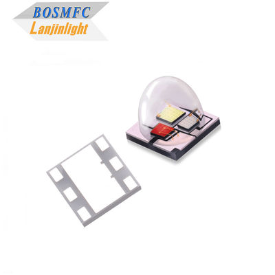 9W High Power LED 5050 RGB LED 60 درجة القبة العدسة SMD ثنائي الأضواء للمسرح في الهواء الطلق